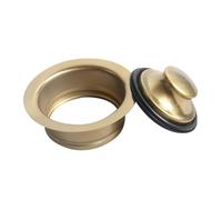 HOMSFOU Kitchen Sink Flange Stopper Replacement Resistant Drain Cover for Waste Disposal Unit Easy Install Kitchen Plug Sink for Preventing Clogs