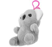HOMSFOU Koala Keychain Decor Decorative Bag Pendant Animal Pendant Plush Cloth with Pp Cotton Soft Touch Lightweight for Home Hanging 4.72x3.54x3.14in Random Color