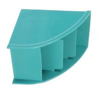 HOMSFOU Large Capacity Trapezoid Plastic Makeup Organizer for Vanity Tabletop Storage, Desk Organizer to Keep Cosmetics and Sundries Neat and Orderly, Suitable for Apartments