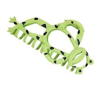 HOMSFOU Large Cartoon Frog Hair Claw Clip for Thick Hair Fun Animal-shaped Styling Accessory Large Clips for Women with Strong Hold and Decorative Design