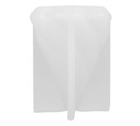 HOMSFOU Large Triangle Cone Candle Mold Silicone Craft Mold for Epoxy Resin Aromatherapy Candle Making Irregular 3D Rotating Geometry for DIY Crafts