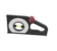 HOMSFOU Magnetic Roof Slope Lightweight Durable Slope Measuring Tool for Construction Home Roof Pitch Gauge Ergonomic Compact Design for and Accurate Angle Measurement Random Color