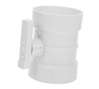 HOMSFOU Manual Air Damper Valve for Hvac Air Volume Control Ducting Insert for Range Hoods Backflow Prevention