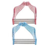 HOMSFOU Manual Facial Hair Removers 2pcs Threading Spring Epilator for Women’s Face Chin Upper Lip Cheeks Neck Hair Removal Tool Portable Facial Epilator