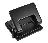 HOMSFOU Metal Paper Puncher with Capacity Ergonomic Portable Office Accessory for Precise DIY Crafts and Planner Organization Compact and Lightweight Design for Home and School Use