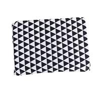 HOMSFOU Microwave Cover Universal Splatter Guard Oven Protective Heat Resistant Cotton Linen 30x90cm