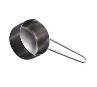 HOMSFOU Milk Flour Scoop Metric Kitchen Measuring 1/3 Cup Measuring Cups Serving Measuring Pour Spout Measuring Cups Espresso Shots Cup for Jars Teacup Stainless Steel Baking Tools Coffee