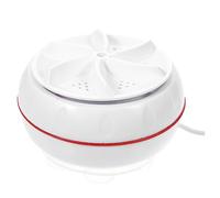 HOMSFOU Mini Portable Washing Machine 30w Usb Power with Switch, Small Clothes Washer for Travel and Dormitory Use, Compact Sock and Underwear Laundry Machine