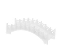 HOMSFOU Miniature Arch Bridge for Fairy Garden Accessories Dollhouse Mini Bridge with Detailed Design Micro Landscape Model for Trains Scenery Terrarium and Fish Tank Decor