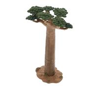 HOMSFOU Miniature Desert Green Plant Model Baobab Tree Scene Accessory Lightweight Landscape Ornament for DIY Crafts Desktop Decoration
