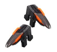 HOMSFOU Mobile Phone Game Controller with Abs and Zinc Alloy Material Gaming Accessories Six Finger Triggers Universal Compatibility Rapid Response for Online Gaming