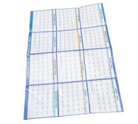 HOMSFOU Monthly Wall Calendar Large Erasable Planning Calendar with Smooth Surface and Blank Space for Notes Home and Office Hanging Organizer