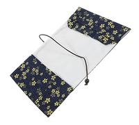 HOMSFOU Multi Function Book Cover Protector Adjustable Fabric Book Sleeve with Scratch and Tear Resistance for Notebooks Stylish Blossom Design