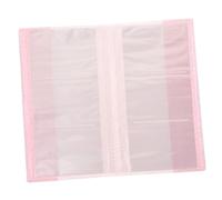 HOMSFOU Multi Functional Tickets Storage Album with Ds PVC Material Large Capacity Organizer Booklet for Train and Business Cards Convenient Photo and Document Holder Family and Friends