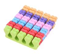 HOMSFOU Nail Manicure Accessory Sponge Toe Separators Finger Dividers 36pcs Prevents Rubbing Soft Flexible Art Tool Wet Nail Polish for Salon Use