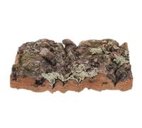 HOMSFOU Natural Cork Bark for Reptile Terrarium Background 10x8cm Soft Tree Bark Hideout Decor for Lizard Climbing and Aquarium Wall Plant Habitat