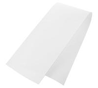 HOMSFOU Office Ceiling Light Diffuser 100x20cm White PVC Lamp Shade Cover Anti-Glare Heat-Resistant Soft Light Diffuser for Eye Comfort in Commercial and Office Spaces