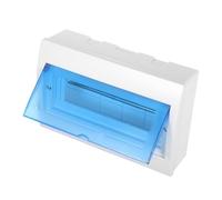 HOMSFOU Outdoor Electrical Enclosure Weatherproof Electrical Panel Circuit Rail Type Plastic
