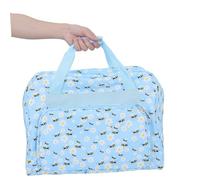 HOMSFOU Oxford Fabric Sewing Machine Storage Organizer Tote Bag with Multiple Pockets Protective Knitting Organizer for Travel and DIY Craft Projects Portable Handheld Sewing Machine