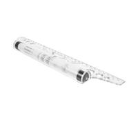 HOMSFOU Parallel Drawing Ruler with Rolling Design for Angle Measurement and Technical Drawing Durable Measuring Tool for Charts Circles and Graphs