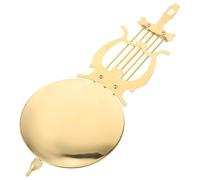 HOMSFOU Pendulum Clock Replacement Metal Clock Pendulum Classic Design Suitable for Various Styles