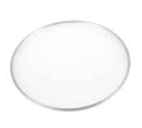 HOMSFOU PET 10 Inch Double Layers Decks Drum Skin White Drum Head Replacement Compatible with Drum Kits for Personal and Professional Use