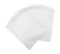HOMSFOU Piano music holder 10pcs A4 plastic folder pages for concerts and teaching - portable sheet music protector for performers and teachers