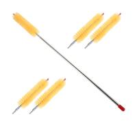 HOMSFOU Pipe Cleaning Conditioner Cleaner Brush Dryer Duct Brushes Tube Cleaner Brush Flexible Pipe Cleaner Brush Pipeline Cleaning Tools Tube Brush Pole Stainless Steel
