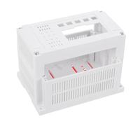HOMSFOU Plastic Electrical Enclosure Box for Plc Power Monitoring Controllers Distribution Units Spacious Interior Easy Installation Versatile Use Modern Design
