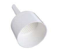 HOMSFOU Plastic Filter Funnel with Wide Mouth and Suction Filtration Function for Laboratory and Chemical Use, Simple and Generous Design with Exquisitely Made Plastic Material, Suitable