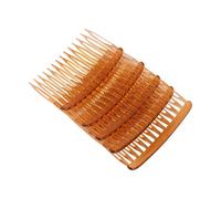 HOMSFOU Plastic Side Hair Combs for Fine Hair 15Pcs for Women Random Colours
