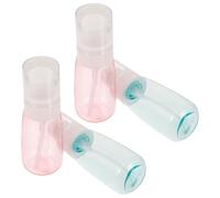 HOMSFOU Plastic Travel Bottles Lightweight Containers U Shaped 60ml 4pcs Portable Random Color for Cosmetic Lotion and Shampoo Dispenser for Daily Life and Travel