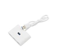 HOMSFOU Port USB Hub Splitter Power Supply for Laptop PC USB Expansion Adapter for Data Transfer for Home Office Use