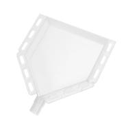 HOMSFOU Portable Air Conditioner Drain Pan with Diameter Hole Plastic Water Tray for Efficient Condensation Collection Leak Prevention and Easy Installation Compatible with Multiple Ac