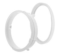 HOMSFOU Portable Air Conditioner Exhaust Coupler Adapter, 15cm Air Con Hose Connector with 150mm Retaining Ring Compatible with Midea 35 Portable Ac Unit Replacement Part for Mobile