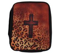 HOMSFOU Portable Catholic Rosary Pouch and Glass Carrying Case with Heavy Padding and Individualized Sections for Bible, Chalice, and Holy Water Bottle, for Religious Needs and Church