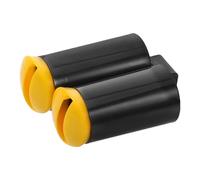 HOMSFOU Portable Pigeon Tail Whistle Plastic Bird Training Whistle Loud Outdoor Emergency Safety for Homing Pigeons with Black Two-tone Tail Design