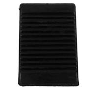 HOMSFOU Portable Rubber Stop Control Tire Triangle Pad for Car and Truck, Anti-slip Wheel Chocks with Easy Transport Design, Sturdy Black Rubber Material for Secure Parking and Tire
