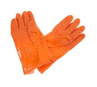 HOMSFOU Potato Peeling Gloves Slip Vegetable Tool Kitchen Utility Gloves for and Veggie Skin Removal Fits All Rosy Color Random Color