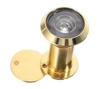 HOMSFOU Privacy Cover Door Viewer Peephole with Stainless Steel Glass Lens Easy Installation for Front Door Anti-peep Security Viewer Suitable