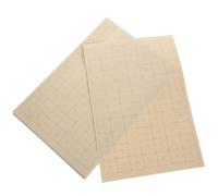 HOMSFOU Professional Calligraphy Paper 100 Sheets 3.0Cm Grid Rice Paper for Regular Script Training and Traditional Chinese Writing Supplies