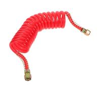 HOMSFOU PU Spiral Truck Brake Cooling Hose Transparent Water Tube for Semi Truck Brake System High-Temperature Resistant Automotive Cooling Line for Trailer Safety