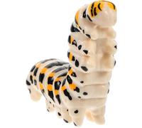HOMSFOU Realistic Plastic Caterpillar - Lifelike Simulation Worm Figurine for Educational Play and Insect Learning - Fake Caterpillar Model and Halloween Props