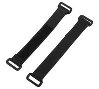HOMSFOU Rear View Mirror Dash Cam Holder for Car, Adjustable Nylon Mounting Strap 2pcs with Enhanced Recording Feature for Vehicle Cameras