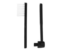 HOMSFOU Record Player Needle Cleaning Brush Black Plastic and Nylon Material 2pcs with Anti-static Bristle, Noise Reducing Feature for Turntable Stylus Suitable for Vinyl