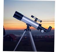 HOMSFOU Refractor Telescope with Tripod for Adults and Weather-resistant Portable Astronomy Telescope for Stargazing Bird Watching Educational Use High Definition Lens for Clear
