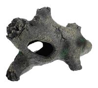 HOMSFOU Reptile Hiding Place Cave Resin Shelter Simple Cave Design Reduces Daylight Creates Dark Atmosphere for Reptile Terrarium Habitat Decor