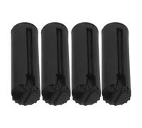 HOMSFOU Retractable Barrier Belt End with Abs Material 4pcs and Universal Compatibility, Versatile Application Sl or Railing and Safety Barriers for Public Spaces and Commercial Use