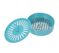 HOMSFOU Retro round Iron Mosquito Coil Holder with Lid Fireproof Incense Burner for Bedroom and Office, Collects Ashes Safely and Stylishly