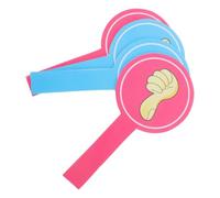 HOMSFOU Reusable Foam Board 4pcs Voting Paddle for Classroom Judging